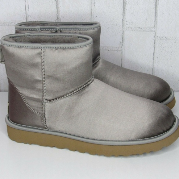 Ugg Classic Mini Shimmer Satin Elephant 